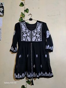 Black Beautiful indo Western Top