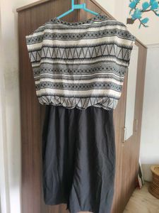 Geometric Printed Dress