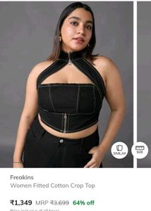 Freakins 🖤 Halter Top