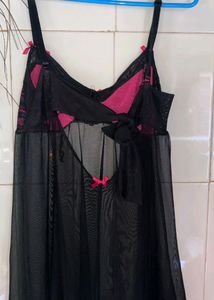 Baby Doll Dress (Black)