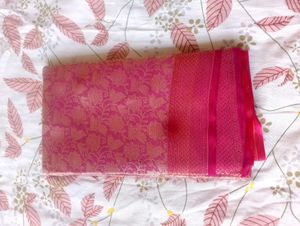 Smooth Banaras pattu saree
