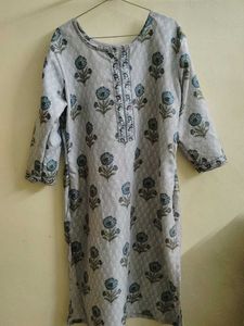 Floral Print Kurta