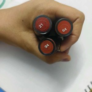 Combo Of 3 Vov Lipsticks