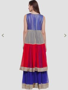Full Flaired Ruffle Gown