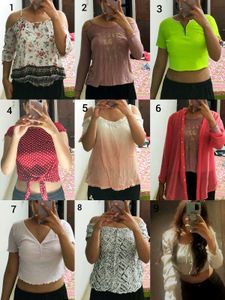Crop Tops Each For ₹100 Only! 💅