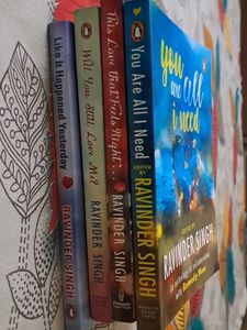 4 Combo Fiction Books By Ravinder Singh