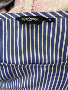 Sky blue tunic dress