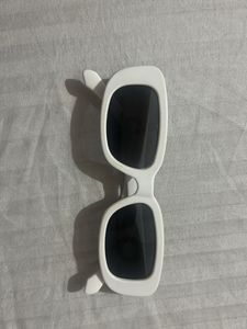 White Frame Sunglasses