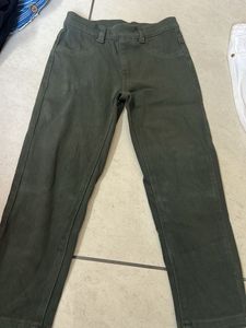 Boys Olive Green Pants