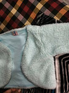 Girl's Dress &amp; Shrug Set