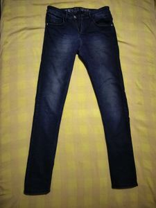Dark Blue Denim Jeans