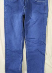Jeans For Mens In Blue Colour And White Shade