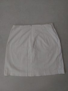 Mango(MNG) White Skirt