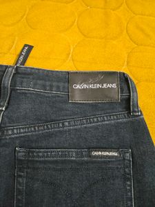 Calvin Klein Denim Mini Skirt waist 30