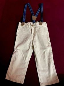 Cute Baby Boy Pants w/ Suspenders