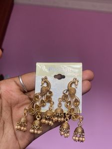 Peacock Earrings