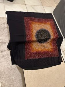 Elegant Black Saree