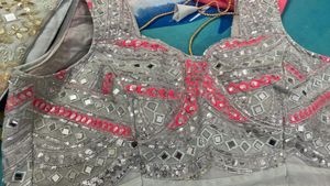 Heavy Mirror Work Lehnga