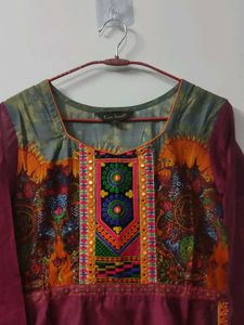 Embroidered Kurta