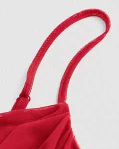 Red Bodycon Mini Dress