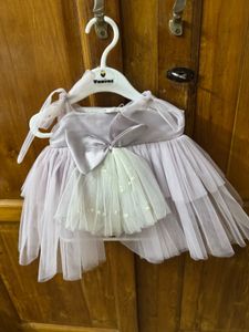 Cute Purple Tulle Dress