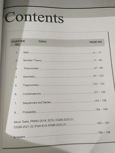 Mental Ability And PRMO/ IOQM Books