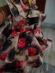 Floral Ruffle Dress