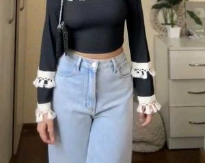 H&amp;M Wide Leg Denim 🌷