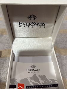 Everswiss Gold Watch Bought From Dubai At 240 DhH
