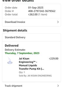Manual Liquids Transfer Pump Kit | Fuel Transfe