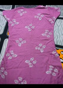 Floral Print Kurta