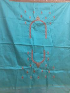 Pista Green Pink Bridal Lehenga Semi Stitched