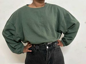 Sweatshirt Olive Green