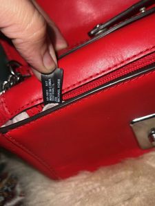 Michael Kors Red Crossbody Bag