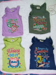 T Shirt For Girls 2 To 3 Years (1 Piece)