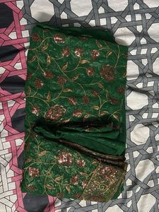 Green Saree