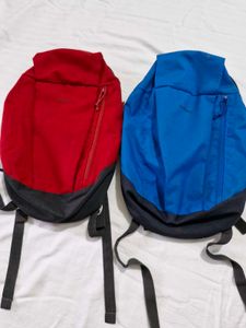 Small Red And Blue Backpack