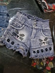 Jean Fabrics Shorts