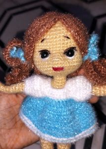 Handmade Knitted Doll