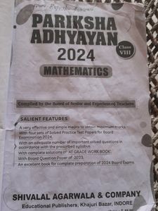 Maths Pariksha Adhyayan For Class 8th Board...