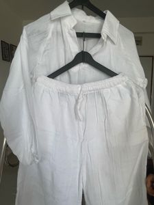 New White Co-ord Set