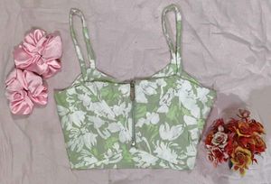 Floral Crop Top