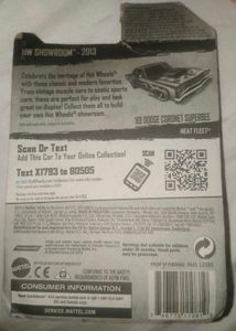 Hot Wheels 69Dodge coronet superbee