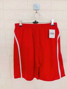 Red Athletic Shorts