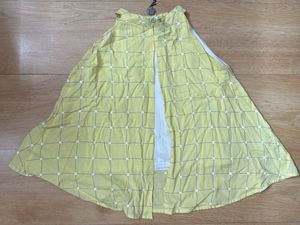 Lemon Yellow Color Tunic For 11-12 Yrs Girls