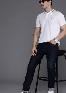 Luois Philippe Polo Collar Slim Fit T-shirt