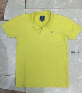 GANT Men's Lemon Polo Shirt Size L