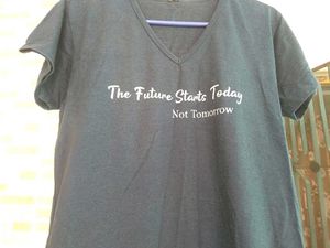 "The Future Starts Today" Graphic Tee
