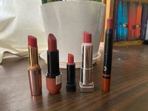 Combo Of Five Lipsticks