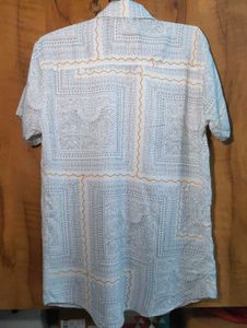 Patterned Short Sleeve Shirt